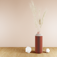 Serenity Vase For Fresh and Dried Flower Bouquet, Home Decor, Housewarming Gift for Her, Natural Wood