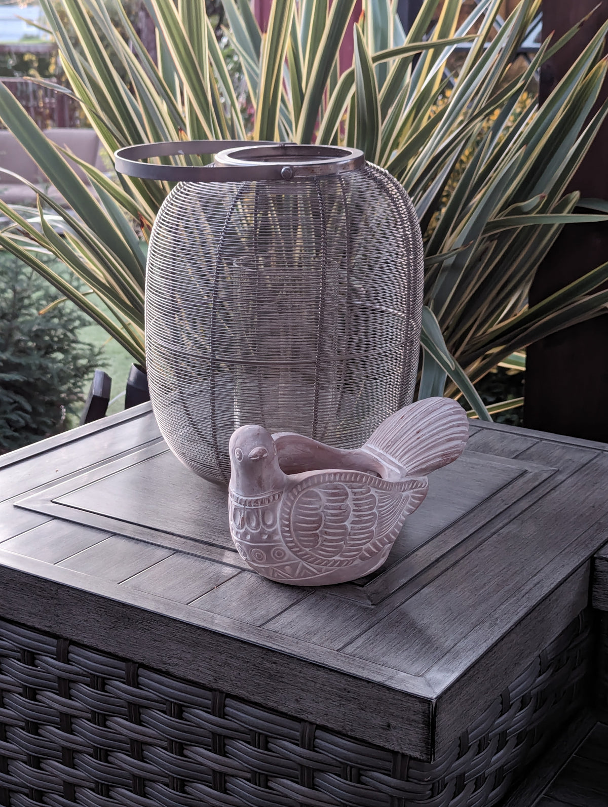 Handmade Terracotta Turtle Dove Planter, Indoor Succulent, Herb or Flower Pot | Housewarming Gift