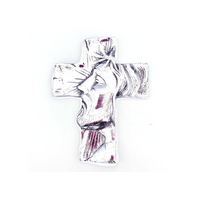 Recycled Aluminum Savior Silhouette Large  Home Decor, Housewarming Gift for Her
