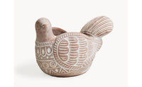 Handmade Terracotta Turtle Dove Planter, Indoor Succulent, Herb or Flower Pot | Housewarming Gift