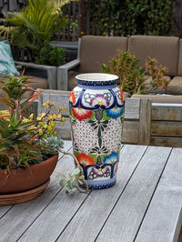 Pre-Order | Ceramic Talavera Vase is Exquisite Handmade Mexican Pottery | Decorative Floral Vase is Gorgeous Home Decor | Ships 3-25