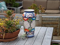 Pre-Order | Ceramic Talavera Vase is Exquisite Handmade Mexican Pottery | Decorative Floral Vase is Gorgeous Home Decor | Ships 3-25
