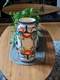 Pre-Order | Ceramic Talavera Vase is Exquisite Handmade Mexican Pottery | Decorative Floral Vase is Gorgeous Home Decor | Ships 3-25