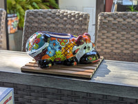 Cow Planter Talavera Pottery | Use Ceramic Cow Flower Pot for Outdoor or Indoor Plants, Handmade Cow Gifts