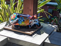 Cow Planter Talavera Pottery | Use Ceramic Cow Flower Pot for Outdoor or Indoor Plants, Handmade Cow Gifts