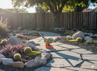 Talavera Roadrunner is Handmade Mexican Ceramic Garden Art
