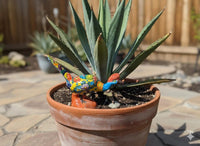 Talavera Roadrunner is Handmade Mexican Ceramic Garden Art