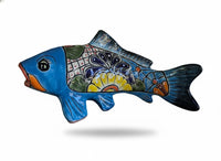 Talavera Pottery Fish: Handmade Mexican Ceramic Garden Decor