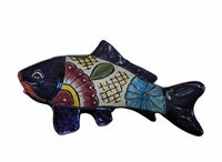 Talavera Pottery Fish: Handmade Mexican Ceramic Garden Decor