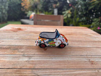 Talavera VW Bug Planter: Handmade Mexican Pottery Home Decor