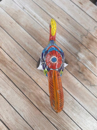 Talavera Roadrunner is Handmade Mexican Ceramic Garden Art