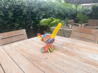 Talavera Roadrunner is Handmade Mexican Ceramic Garden Art