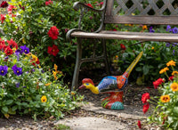 Talavera Roadrunner is Handmade Mexican Ceramic Garden Art