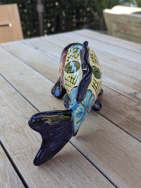 Talavera Pottery Fish: Handmade Mexican Ceramic Garden Decor