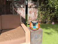 Talavera Snail Planter: Authentic Hand-Painted Mexican Pottery