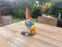Talavera Roadrunner is Handmade Mexican Ceramic Garden Art