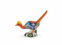 Talavera Roadrunner is Handmade Mexican Ceramic Garden Art