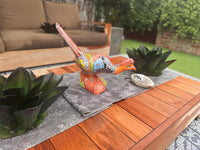 Talavera Roadrunner is Handmade Mexican Ceramic Garden Art