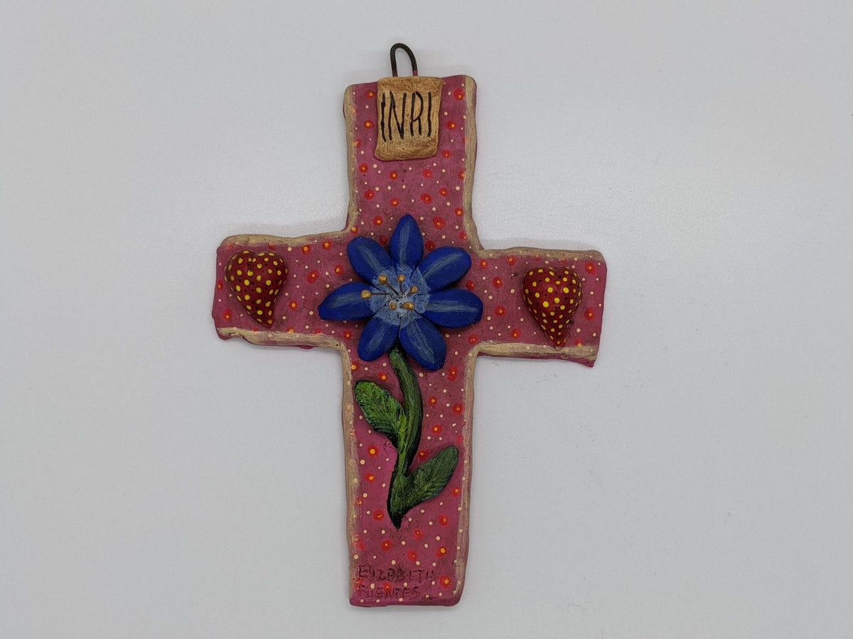 Handmade Cross, Cross Wall Decor, Cross Wall Art, Large Cross Decor, Cross Decorations, Religious Cross, Red