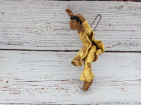 Christmas Tree Ornament, Happy Newlyweds Christmas Decorations, Home Decor, Original Handmade Angel Art from Oaxaca Mexico, Pair