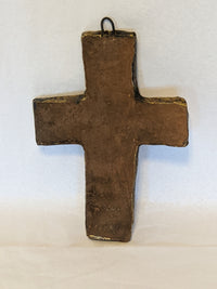 Handmade Christian Cross, Religous Home Decor, Mexican Folk Art, Oaxaca Cross Decor, Cross Decoration Wall Art
