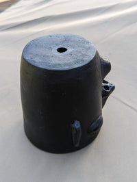 Whistler Planter, Clay Flower Pot, Handmade Mexican Pottery from Atzompa, Mexico, Home Decor, Indoor or Outdoor Decor, Barro Negro Plant Pot