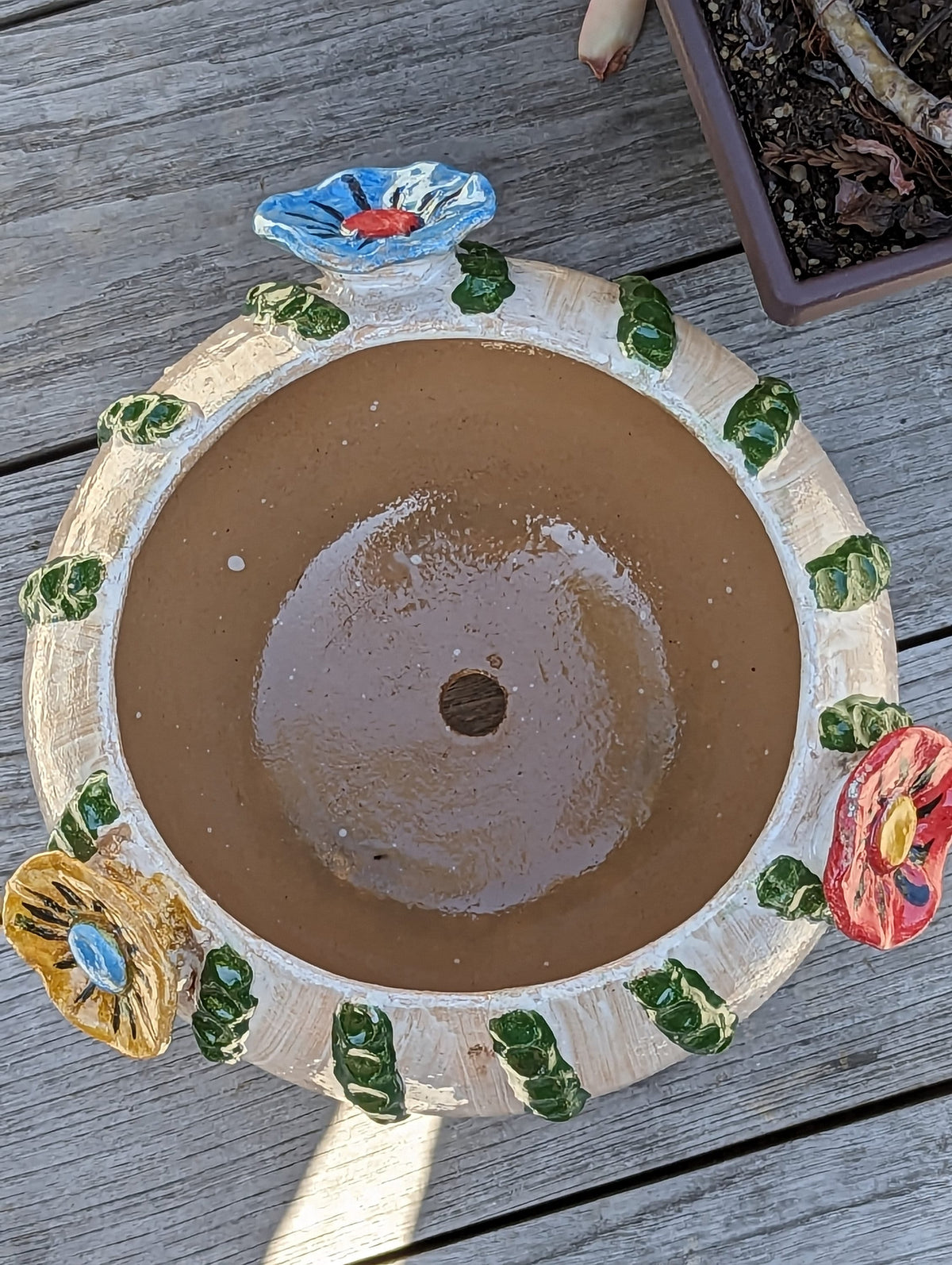 Ceramic Planter, Cactus Flower Pot, Handmade Mexican Pottery from Atzompa, Mexico, Home Decor, Indoor or Outdoor Decor, Charming Plant Pot