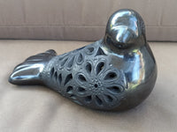 Dove Home Decor, Barro Negro, Black Clay, Handmade Mexican Pottery from San Bartolo near Oaxaca, Mexico