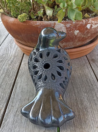 Dove Home Decor, Barro Negro, Black Clay, Handmade Mexican Pottery from San Bartolo near Oaxaca, Mexico