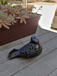 Dove Home Decor, Barro Negro, Black Clay, Handmade Mexican Pottery from San Bartolo near Oaxaca, Mexico