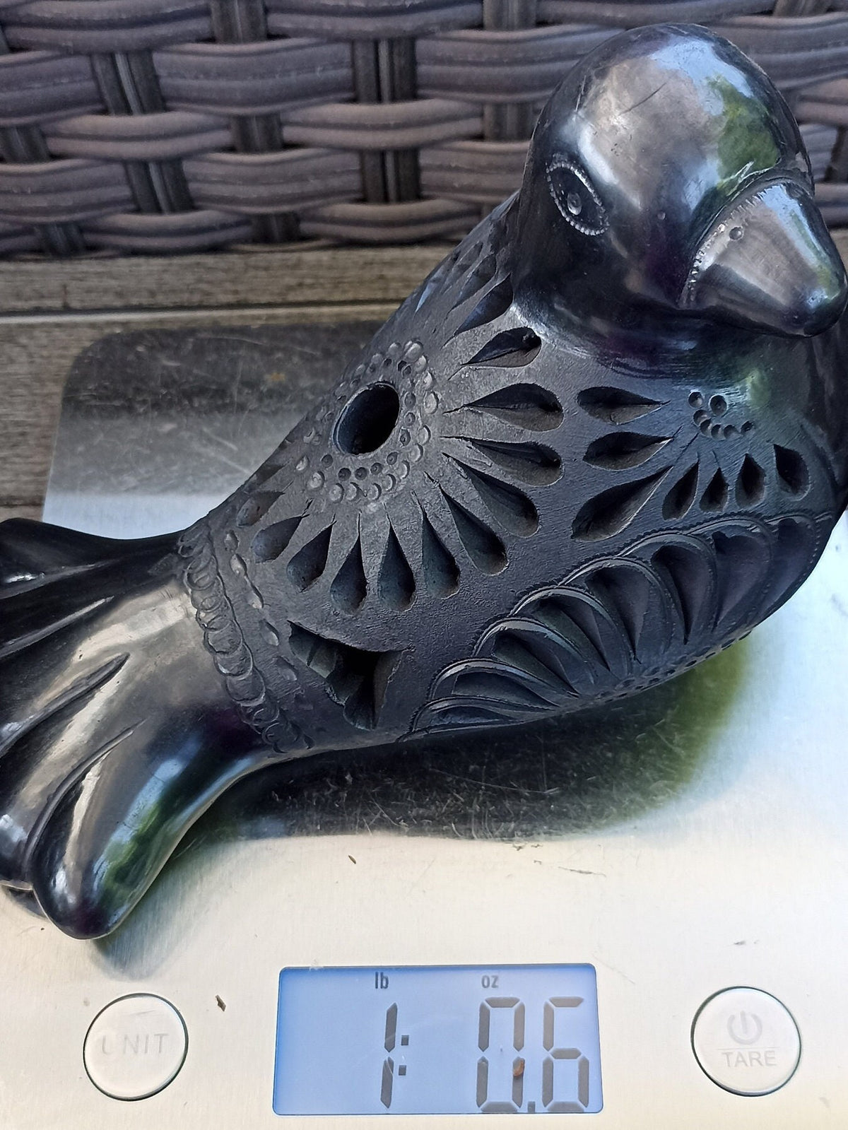 Dove Home Decor, Barro Negro, Black Clay, Handmade Mexican Pottery from San Bartolo near Oaxaca, Mexico