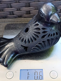 Dove Home Decor, Barro Negro, Black Clay, Handmade Mexican Pottery from San Bartolo near Oaxaca, Mexico