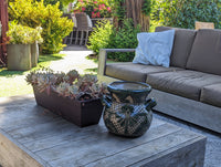Pre-Order | Captivating 10.5" Round Planter is a Talavera Ceramic Flower Pot | Handmade Pottery for Outdoor Garden Decor | Ships 3-25