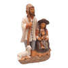 Holy Melody Nativity Set Originally Handcrafted from Peru, Nativity Christmas Decor Made of Natural Clay