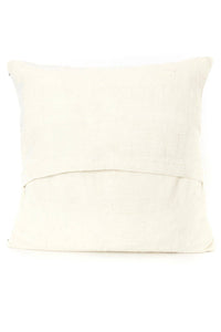 Timbuktu Dunes Organic Cotton Pillow Cover, Ivory Back,  Home Decor Housewarming Gift for Her