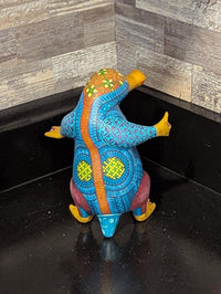 Alebrije Platypus Figurine | Hand-Carved & Hand Painted Mexican Folk Art from Oaxaca