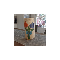 Ceramic Floral Planter for Outdoor Decor, Home Decor, Shelf Decor, Mexican Pottery, Handmade Flower Pot & Indoor Planter, Dried Flower Vase