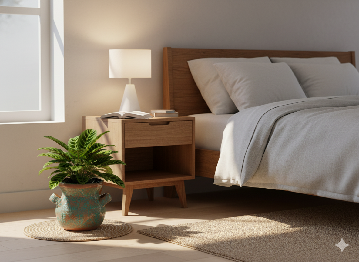 10.5" Round Emerald Planter is Ceramic Flower Pot, Handmade Mexican Pottery for Outdoor Decor or Indoor Home Decor