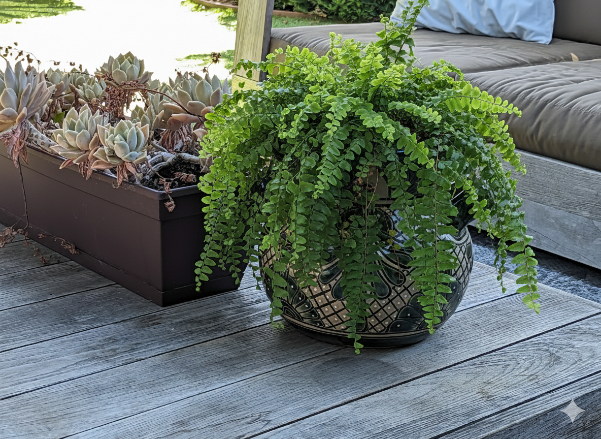 Captivating 10.5" Round Planter is a Talavera Ceramic Flower Pot | Handmade Pottery for Outdoor Garden Decor