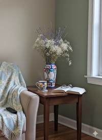 Ceramic Talavera Vase is Exquisite Handmade Mexican Pottery | Decorative Floral Vase is Gorgeous Home Decor