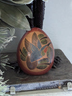 Hummingbird Luminary, Handmade Ceramic Home Decor & Shelf Decor from Nicaragua, Housewarming Gift