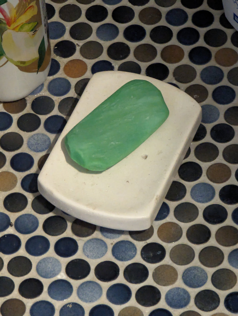 Soapstone Soap Dish from Nicaragua. Bathroom or Kitchen Home Decor