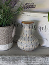 Petite Handmade Vase | Web of Dew Ceramics for Fresh or Dried Flowers, Indoor Home Decor