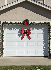 Metal Ribbon Home Decor & Christmas Yard Decoration | Seasonal Holiday Decor, Rustic Christmas Yard Art, Large Bow