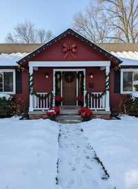 Metal Ribbon Home Decor & Christmas Yard Decoration | Seasonal Holiday Decor, Rustic Christmas Yard Art, Large Bow