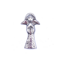 Recycled Aluminum Angel Singing Small  Home Decor, Housewarming Gift for Her