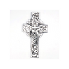 Recycled Aluminum Celtic Cross with Dove  Home Decor, Housewarming Gift for Her