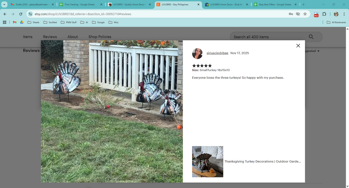 customer review of thanksgiving turkeys