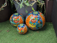 Spheres Garden Decor & Yard Art | Ceramic Talavera Pottery | Handmade in Mexico