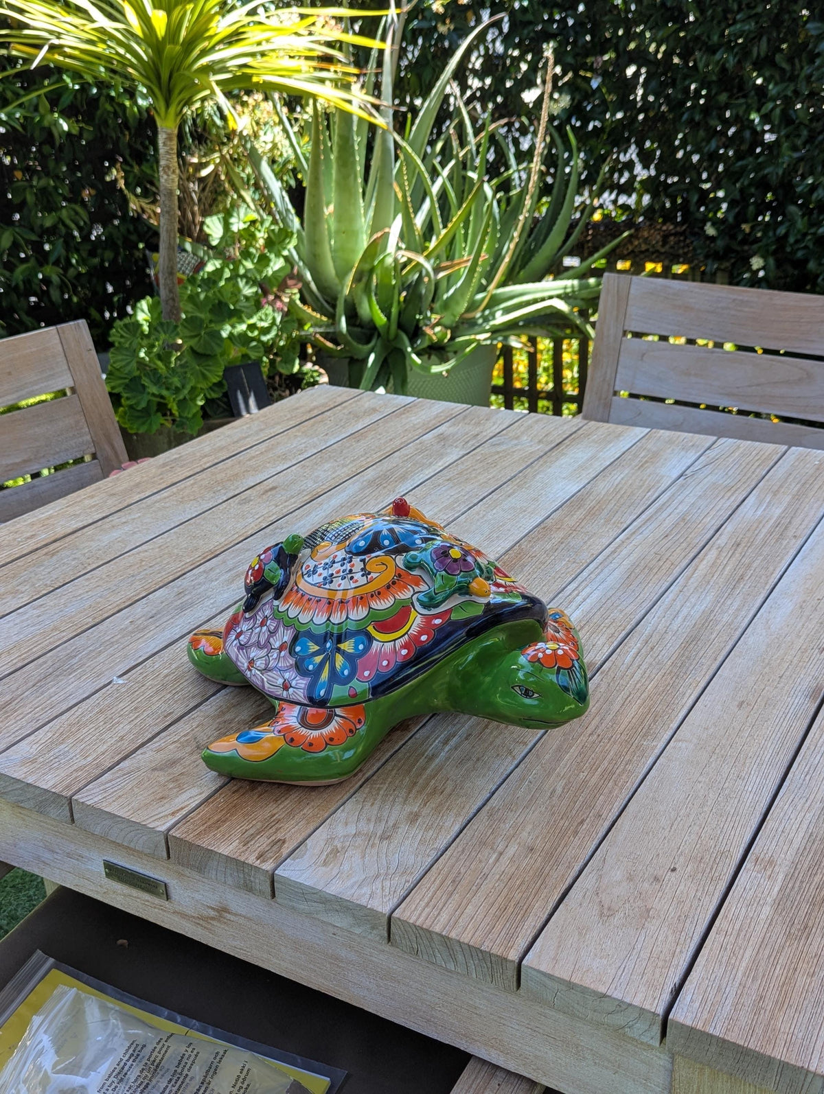 Talavera Turtle Decor | Handmade Mexican Pottery